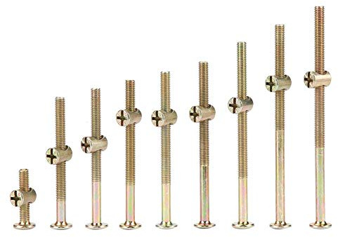 Vis à tête plate hexagonale, vis à tête plate hexagonale en acier inoxydable de haute qualité Écrou à tête marteau Vis à tête cylindrique à six pans creux Kit (6 * 120mm)