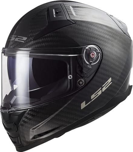 LS2, Casco Moto Integral Vector II Carbon Gloss Carbon, M