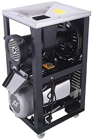Vertical Commercial Electric Meat Shredder, 2200W Shredder Machine, Pepper Mincer, Chicken Skeleton Bone Grinder, Large Multifunction Meat Cutter, Applicable for
