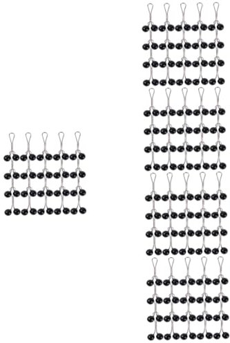 Operitacx 120 STK Runder glänzender Magnetverschluss Haar spangen haarclips Outdoor-Schal-Pin mehrfarbiges Kleid Damen Pullover hochzeitskleid Kompakter Hijab-Clip gewidmet