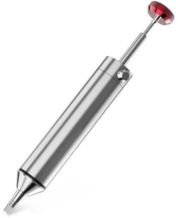 Hsthe Sea Pompa dissaldante per Estrazione di Saldatura sotto Vuoto Interamente in Metallo, Elevata Potenza di aspirazione, Strumento dissaldante per la rimozione della Saldatura