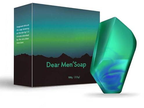 Cologne Aurora Soap - Natural Mens Soap Bar - Handmade Soap Bar For Face & Body - Dark Spot Remover - Moisturising & Acne Removal Soap - Multi-purpose Soap Bar for Hand Wash, Brighten and Smooth Skin