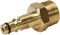 High Pressure Washer Adapter,Hose Adapter Quick Connect, Brass M22 Washer Gun Hose Pipe Convert Tool Hoses Accessories(M22 14MM Fitting Hose Connector)