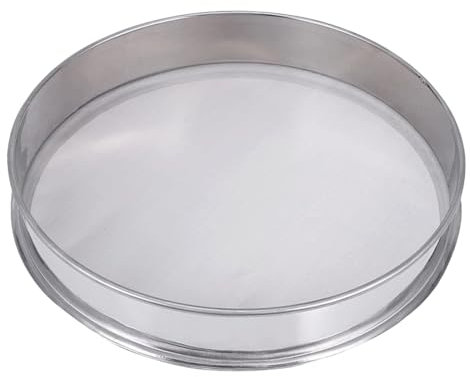 Extracteur de pollen d'herbes en acier inoxydable, tamis à farine, tamis à échantillons de riz, tamis à sésame, 150 mailles, tamis à farine, tamis empilable en acier inoxydable pour cuisine, farine,