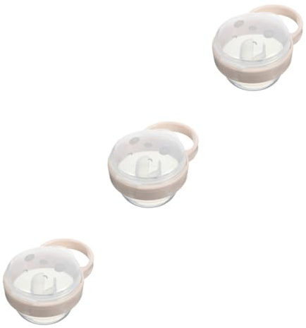 VICASKY 3pcs Travel Pacifier Holder Case Portable Pacifier Storage Box for Lightweight Container for Outings