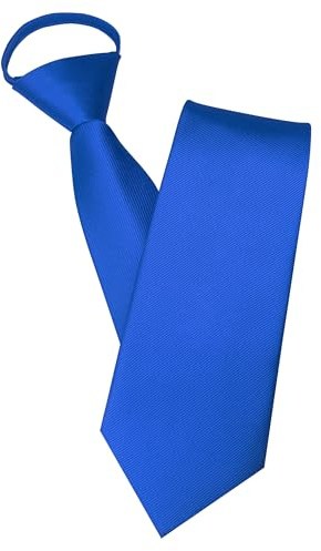 JEMYGINS Herren Reißverschlusskrawatte Krawatte - Eleganter Look in Sekundenschnelle