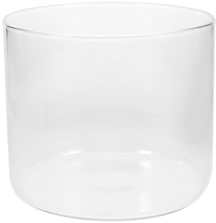 Mipcase Bol à Poissons Simple Petit Aquarium en Verre Mini Aquarium pour Betta Guppys Poissons-Anges