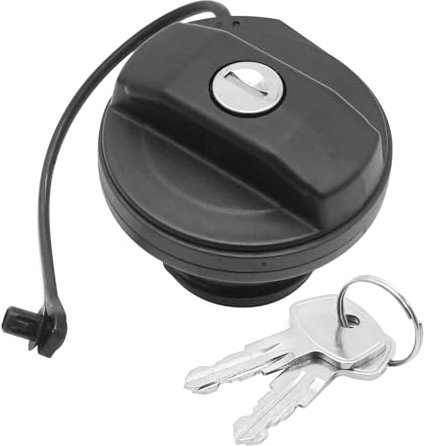 JUUDDENPARTS WLD500200 Locking Fuel Cap Fuel Tank Filler Cover with Keys, Replacement for Land Rover Defender 90 110 130, Replaces WLD500200