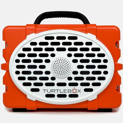 Turtlebox Original Gen 3: Altavoz Bluetooth portátil para exteriores, ultra fuerte (120 dB), resistente al agua (IP67), resistente, resistente a los impactos, batería de 3 días | Modo fiesta