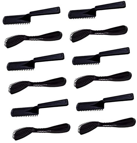 DEARMAMY 20 Stück Haarfärbekämme Leicht Und Wiederverwendbar Aus Kunststoff Friseursalon Zubehör Für Präzises Färben Und Styling Zu Hause