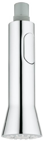 GROHE Spülbrause (Original Ersatzteil, Langlebig, Robust, Herstellergarantie: 5 Jahre, Passgenau), Chrom, 46731000