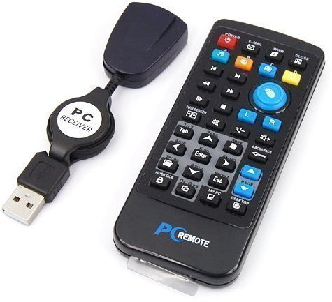 Accessotech USB Computer Remote Control Media Centre Controller PC Laptop Windows 7 Vista