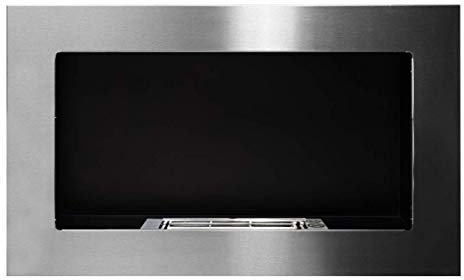 Ethanolkamin Gelkamin Bioethanol Kamin Biokamin (65 cm, Edelstahl)