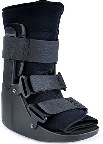 Brace Direct CAM Walker Fracture Boot Short - Lightweight Walking Boot for Foot & Ankle Injuries, Sprains & Stress Fractures - Doctor-Recommended (Men’s 11–12.5 / Women’s 12–13.5)