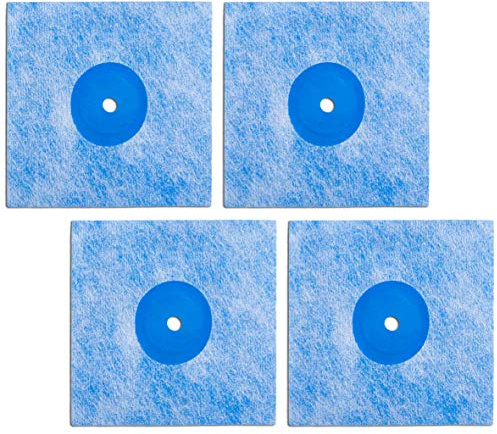 B04 SE Lot de 4 manchons d'étanchéité professionnels 120 x 120 mm Ouverture d'expansion Diamètre du trou 10 mm Joint d'étanchéité pour balcon