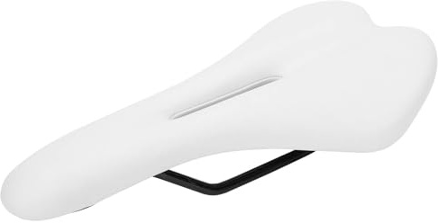 Sillín de Bicicleta Universal, sillin Bicicleta, Cómodo Cojín de Sillín de Bicicleta de Montaña Accesorio de Ciclismo para Bicicleta de Montaña de Carretera Accesorios Bicicleta montaña(White)