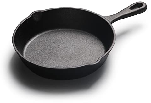 Miskall Cast Iron Skillet 7.8 Inch Oven Safe Skillet Frying Pan for Indoor and Outdoor use, Cast Iron Cookware, Grill Pan, Stove Top, Skillet Pan, Iron Skillet, Frying Pans, Griddle pan