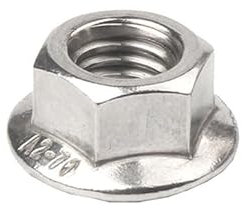 1/2/5/10/20/50 Stück M3 M4 M5 M6 M8 M10 M12 M16 M20 304 Edelstahl Automatische Kontermutter DIN6923 Gezackter Spinlock (Size : M16 X 2pcs)