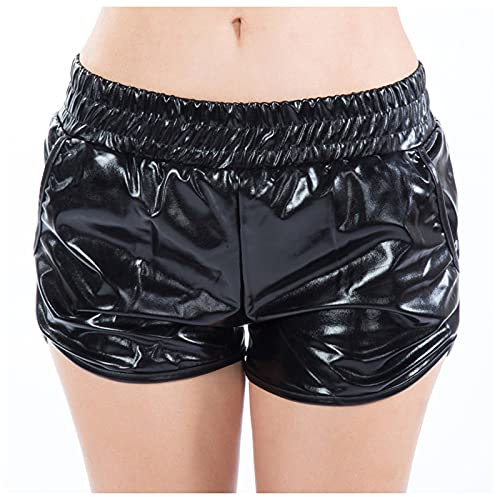 SRZYMJ Slip Herren Weich Unterhosen Männer Atmungsaktive Unterwäsche Sport Basic Slips Freizeithose Herren Kurz Mit Innenslip Regenhose Herren Fahrrad Wasserdicht Schwarz XL