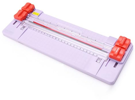 Papierschneider A4, Schneidemaschine Papier, Paper Cutter Tragbare Austauschbare Schneidklinge, Schneidebrett Papierschneider, Multifunktionale Schneidemaschine Papier Zum Basteln Papierschneidegerät