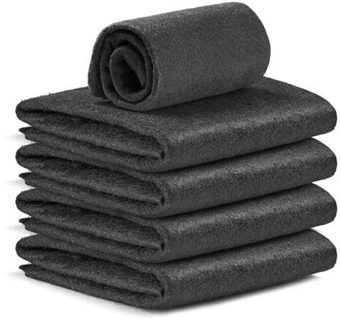 dusiahei 5Pcs Thickened Magic Cleaning Cloth for Glass, Lint Free Cloth Reusable, Microfiber Cloth Cleaning Rags for Windows, Mirrors, Cars