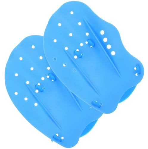 POPETPOP 2pezzi Guanti Da Nuoto Palmo in Silicone e Pp Per Ragazzo Ragazza e Adulti Resistenza All Usura Acqua Protezione Per Mani Durante Le Immersioni