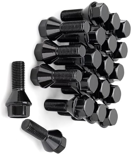 bulloni ruota 20 Pezzi Bulloni Ruote Auto Dadi Accessori Ricambio Compatibile Con Fiat Per 500 2012 2013 2014 2015 2016 2017