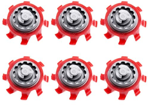 CALLARON Clavos para Zapatos de Golf Antideslizantes, 6 Piezas, Tacos Duraderos para Zapatillas de Golf, Accesorios Resistentes para Uso en Campo Frío y Actividades Deportivas al Aire