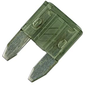 Connect 30423 Mini-Flachsicherung, 2 A, Grau, 25 Stück