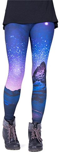 cosey - Leggings colorés imprimés (Taille Unique) - Design