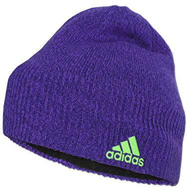 adidas Climawarm Beanie (OSFM - Herren - 58 cm, nightflash-solar Yellow-nocpool)