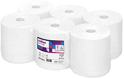WEPA Handtuchrolle 317070 20cmx150m 2lagig weiß 6 St./Pack.
