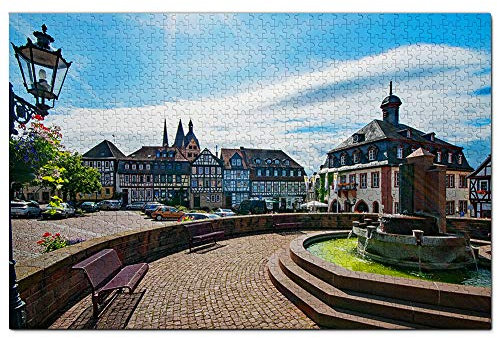 Deutschland Gelnhausen Hessen Puzzle 1000 Teile Holzpuzzle Erwachsene Spielgrafik Reise Souvenir Holz