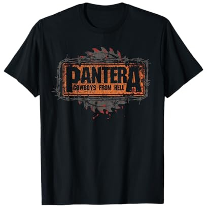 Pantera Logo officiel Cowboys From Hell Saw T-Shirt