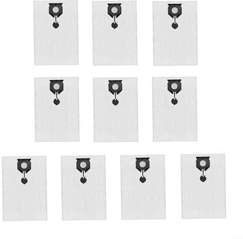 URPIZY Vacuum Cleaner Replacement Parts Dust Bag Kit for Karcher NT30 NT40, Vacuum Cleaner Filter Replacement Filter Bags(10 PACK)