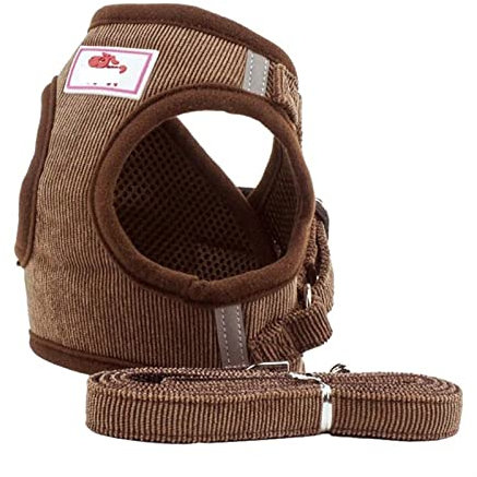 EUTYRG Haustier-Hundegeschirr, Hundegeschirr, kein Ziehen, verstellbar, Welpen-/Katzenhalsband, personalisiertes Hunde-Mops-Zubehör, Weste, Geschirre