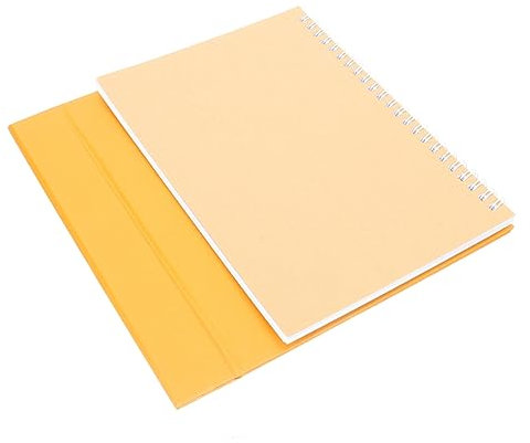 STOBOK 1satz Handgemalter Tischkalender Kreatives Aus Blanko-seiten Mit Holzständer Für Studenten Zum Malen Und Gestalten Perfektes