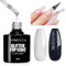 TOMICCA Glitzer Top Coat Gel UV, 8ML No Wipe Top Coat Glitzer Gel Nagellack, Soak-Off UV/LED Nagellack Geschenk für Nagelstudio DIY Home