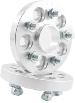 WUPEDI Naben-Spurverbreiterungen, 2 Stück, Distanzscheiben-Adapter, Aluminium, PCD, 5 x 108 bis 5 x 112, CB 63,4 bis 57,1, Dicke 20 mm, Bolzen 12 x 1,5 Adapter für nabenzentrische Spurverbreiterungen