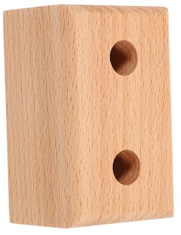 HOMSFOU Stifthalter Holz 3.15X1.97X1.57In Stifteaufbewahrung Schreibtisch Organizer Bleistiftablage Für Kugelschreiber Füllfederhalter Bürobedarf