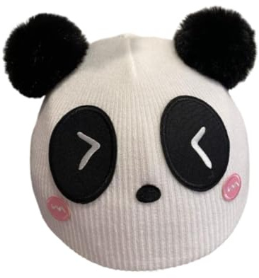 Panda Skihelm-Überzug, lustige Helm-Dekoration für Outdoor, Skifahren, Snowboarden