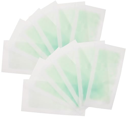 ELAYARD 30 Stück Wachsstreifen Zum Haareentfernen Kleine Wax Strips Aus Vlies Für Gesicht Körper Zuschneidbar Einweg Haarentfernung Für Damen Herren Heimgebrauch Kosmetikstudio