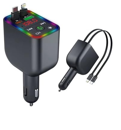 FM-sändare bil Bluetooth 5.3, modell Y4