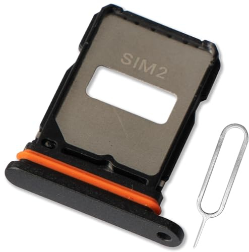 ExtKry Bandeja SIM para Xiaomi Redmi Note 15 Pro 5G,Negro