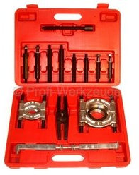 14 tlg. Lager Abzieher Universalabzieher Satz 30-56 & 56-78 Trennmesser-Satz Polradabzieher Set