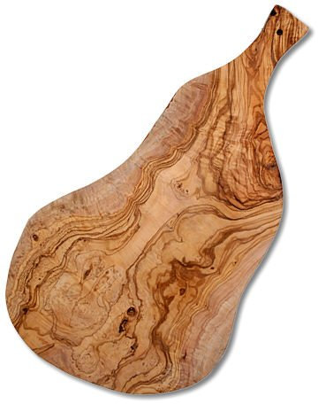 Iggro - Diapasón, Tabla para Picar de Madera de Olivo, 65 x 40 cm