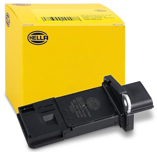 HELLA 8ET 009 142-761 Medidor de la masa de aire - 5polos - atornillado - sin tubo de admisión
