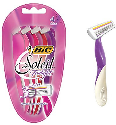 BIC Soleil Twilight Einwegrasierer für Damen, 4 Stück