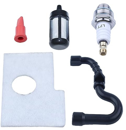 Haishine Gas Kraftstoffschlauch Luftfilter Entlüftungskit für Tankentlüftung für STIHL 017 018 MS170 MS180 MS 180 170 Benzin-Kettensäge