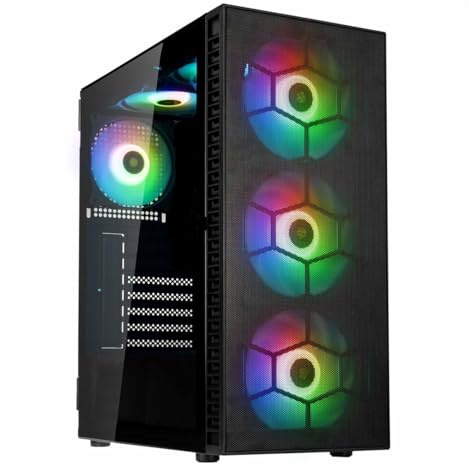 PALICOMP Water Cooled Gaming PC AMD RYZEN 7 5700G 3.8Ghz/4.6Ghz 8 Core 16 Threads - 16GB RAM - 960GB SSD - 1TB HDD - WIFI - Windows 11 - GTX1650 4GB - CAS1B